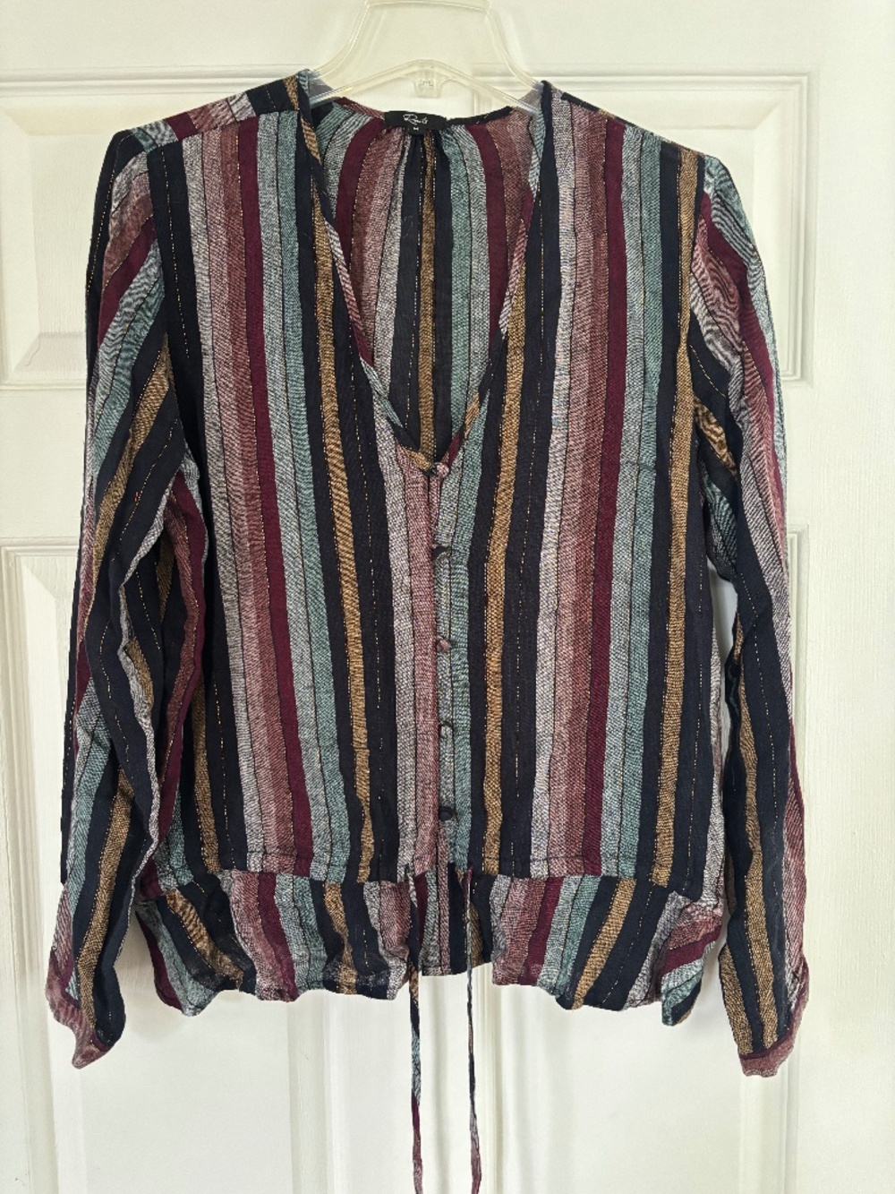 Striped blouse size M